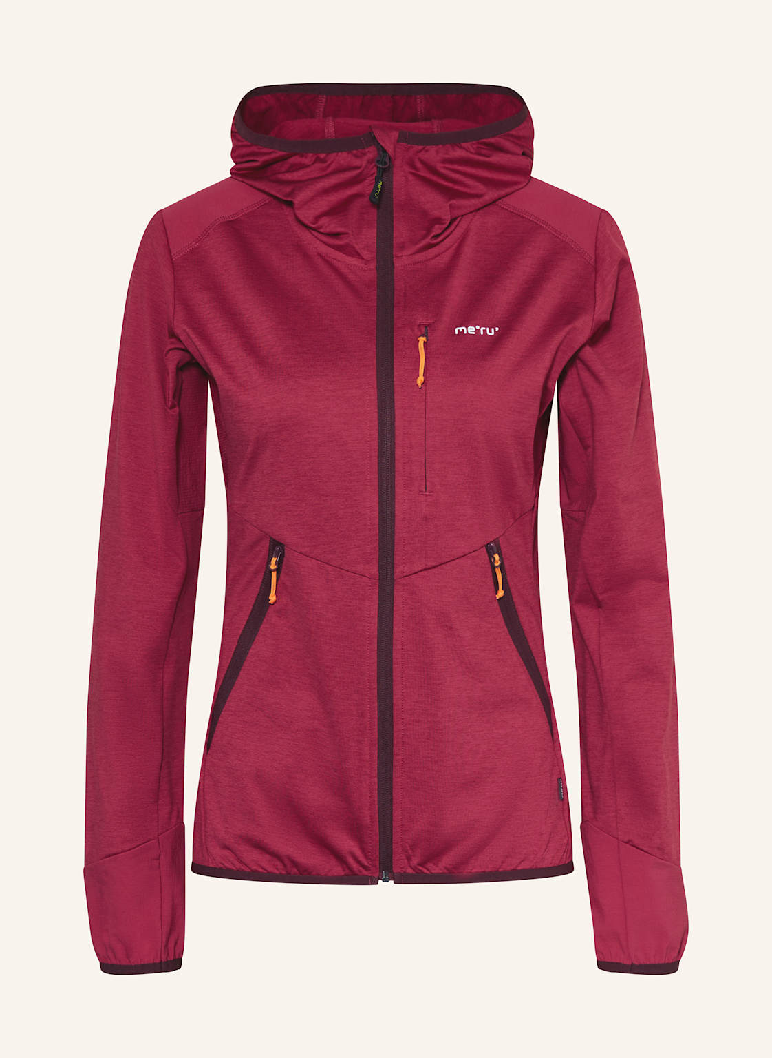 Me°Ru' Midlayer-Jacke Silkeborg rot von me°ru'