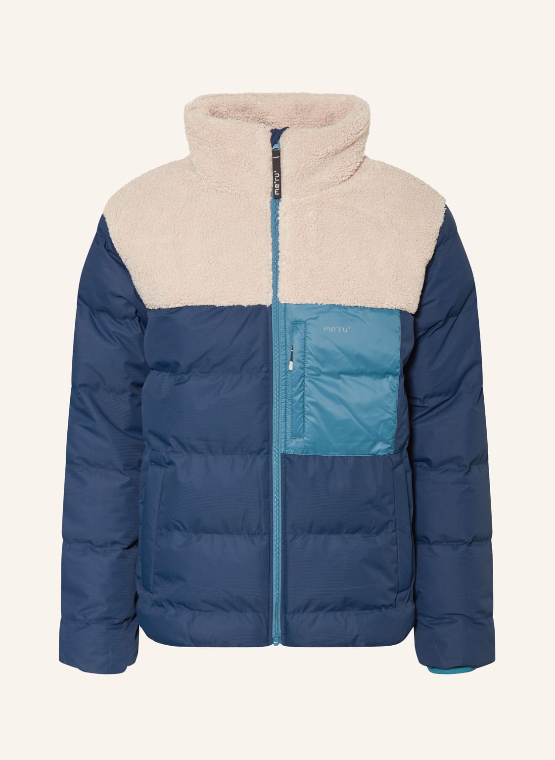 Me°Ru' Steppjacke Roskilde blau von me°ru'