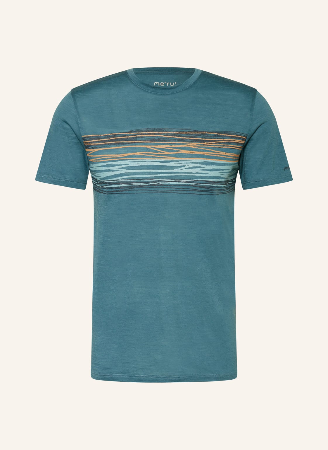 Me°Ru' T-Shirt Laholm blau von me°ru'