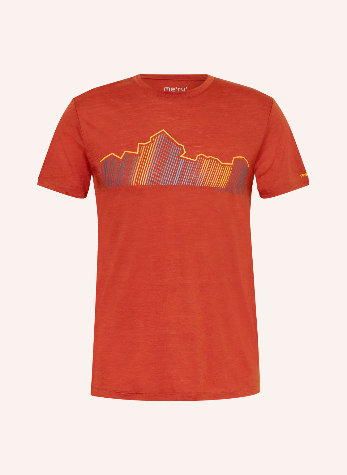 Me°Ru' T-Shirt Laholm rot von me°ru'