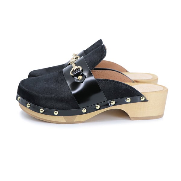 CAVALLINO - flexible Sohle mit Ziertrense - Premium Holz Clogs von me&myClogs - low heel von me&myClogs