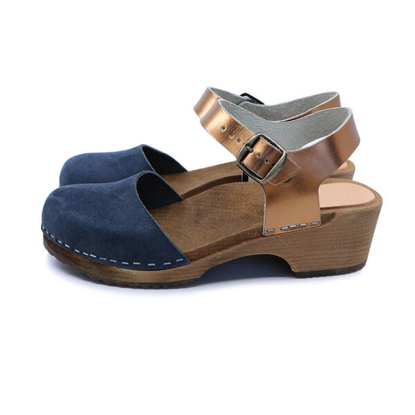 FREJA - schwedische Holz Clogs Sandale von me&myclogs - low heel von me&myClogs