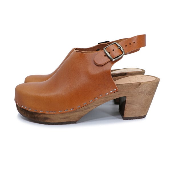 IDÉ - schwedische Holz Clogs von me&myClogs - high mid heel von me&myClogs