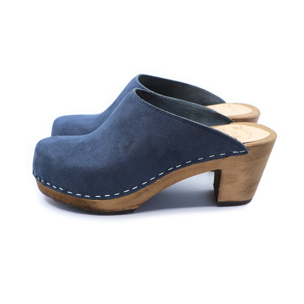 LIV - schwedische Holz Clogs von me&myclogs - high mid heel von me&myClogs