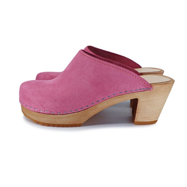 LIV - schwedische Holz Clogs von me&myclogs - high mid heel von me&myClogs