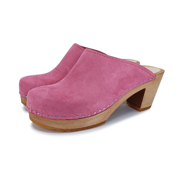 LIV - schwedische Holz Clogs von me&myclogs - high mid heel von me&myClogs