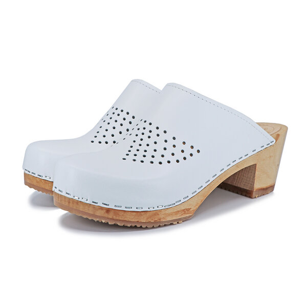 LIV - schwedische Holz Clogs von me&myclogs - high mid heel von me&myClogs