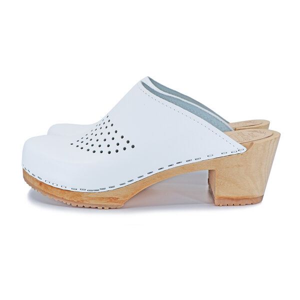 LIV - schwedische Holz Clogs von me&myclogs - high mid heel von me&myClogs