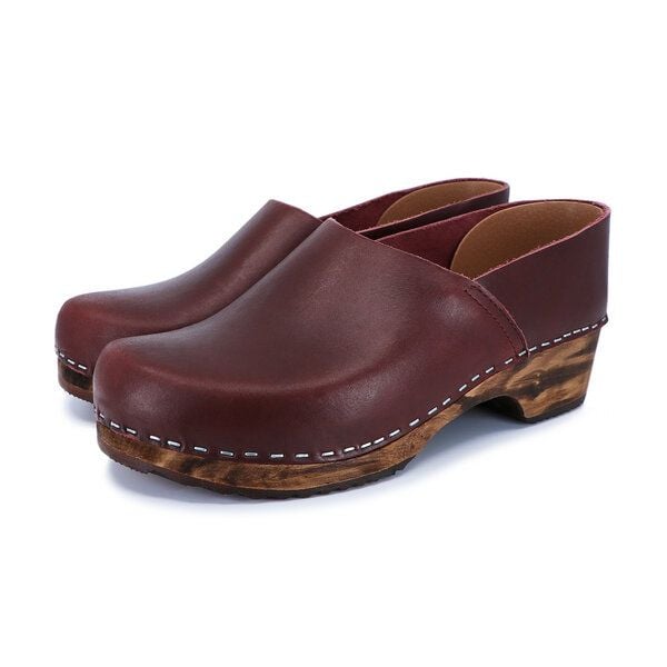 SNÖ - Damen & Herren schwedische Holz Clogs von me&myClogs - low heel von me&myClogs