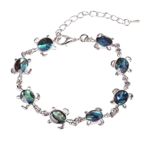 Karma NH10342807 Armband Schildkröte Silber Abalone Muscheln Legierung Damenarmband modern Damenschmuck von meberg