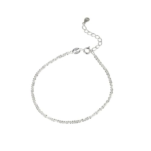 Karma NHYHG478394 Damen Armband Silber925 modern Silber Armkettchen Federringverschluss Schmuck für Frauen hochwertiges Damenarmband Damenschmuck von meberg