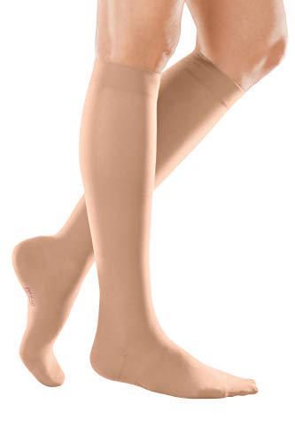 medi mediven elegance - 0249117 Knielange Damen Kompressionsstrümpfe mit geschlossener Spitze | CCL2 | Noppen-Haftband | Caramel | Gr. VII normal medi mediven elegance - 0249117 Knielange Damen Kompressionsstrümpfe mit geschlossener Spitze | CCL2 | Noppen-Haftband | Caramel | Gr. VII normal von medi
