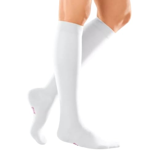 mediven elegance KKL 1 AD Kniestr. normal topband sensitiv weiß geschl. Spitze IV von medi