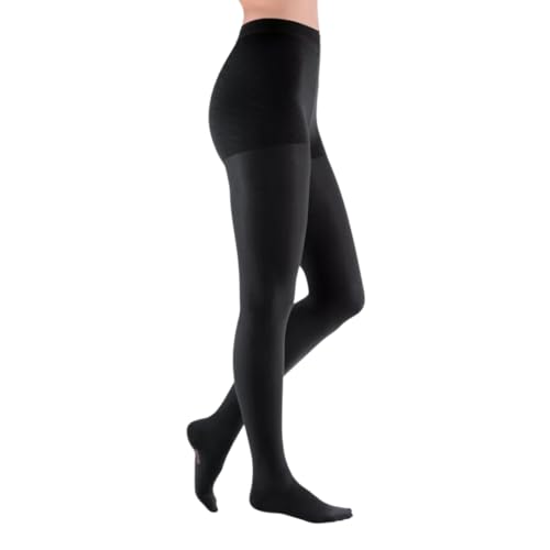mediven elegance KKL 2 AT Strumpfhose normal schwarz offene Spitze IV von medi