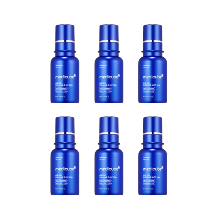 medicube - One Day Exosome Shot Pore Ampoule 2000 - 30ml (6ea) Set von medicube