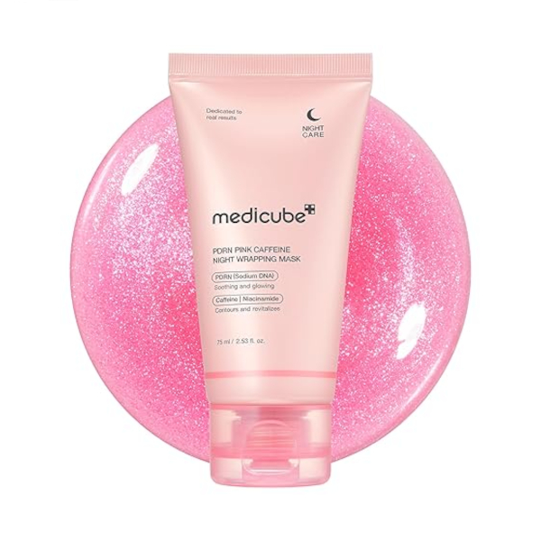 medicube - PDRN Pink Caffeine Night Wrapping Mask - 75ml von medicube