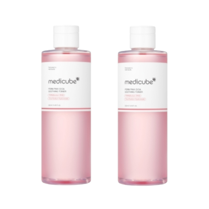 medicube - PDRN Pink Cica Soothing Toner - 250ml (2ea) Set von medicube