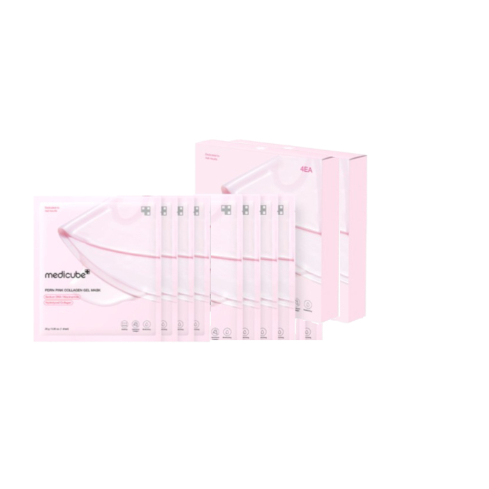 medicube - PDRN Pink Collagen Gel Mask - 28g*4ea (2ea) Set von medicube