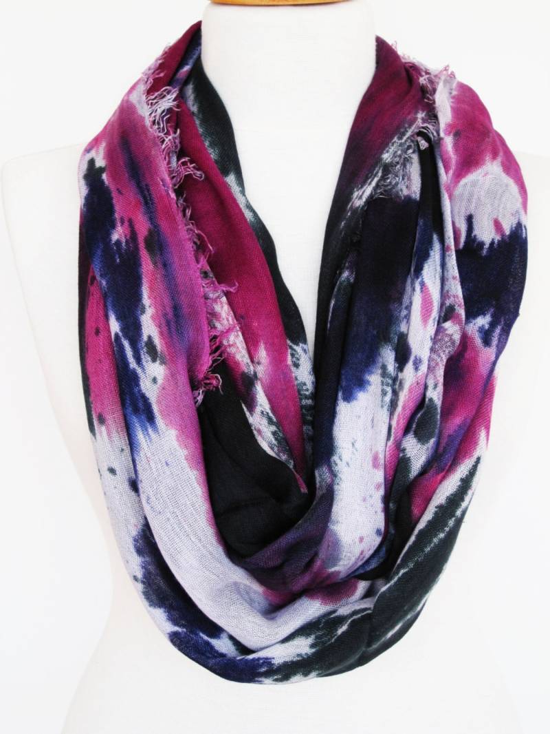 Batik Bunte Baumwolle Unisex Schal, Geschenk Batik Bunte Baumwolle Unisex Schal, Geschenk von mediterraneanlights