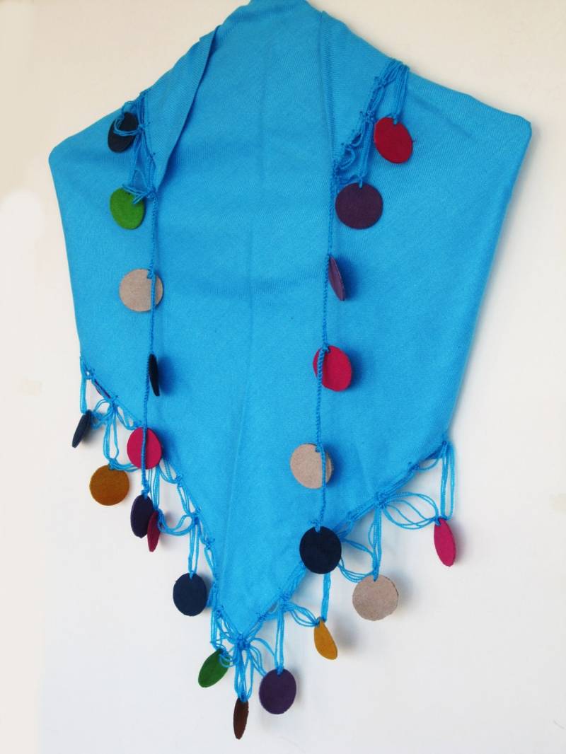 Bunte Leder Kreis Pashmina Schal Oder Mit Häkelspitze, Mode, Mode 2012, Für Geschenk Bunte Leder Kreis Pashmina Schal Oder Mit Häkelspitze, Mode, Mode 2012, Für Geschenk von mediterraneanlights