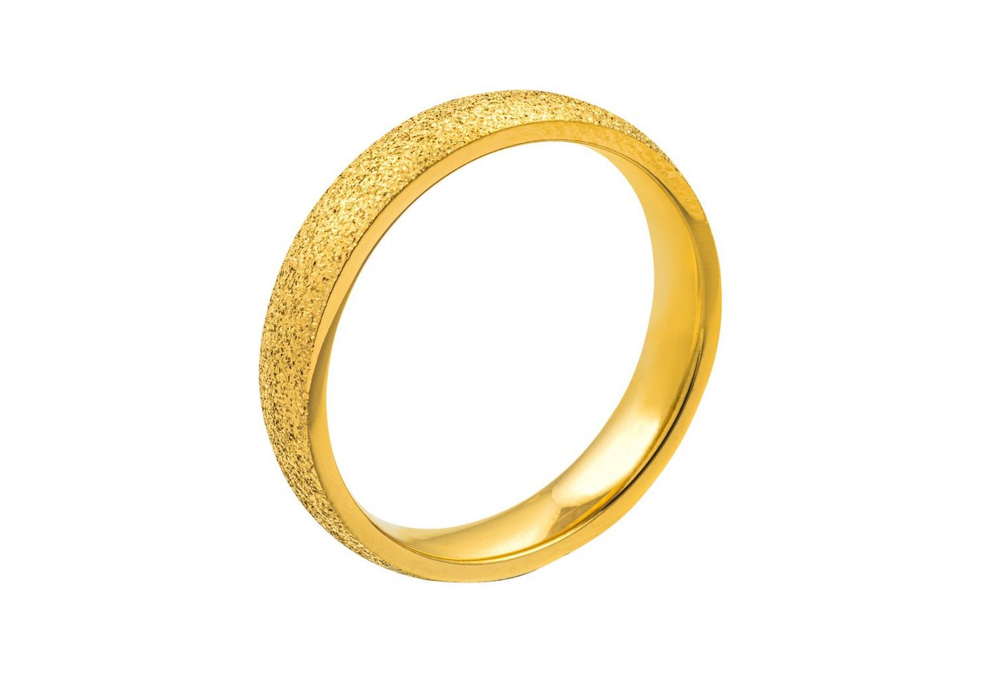 meditoys Fingerring Ring aus Edelstahl für Damen · Edelstahlring goldfarben von meditoys