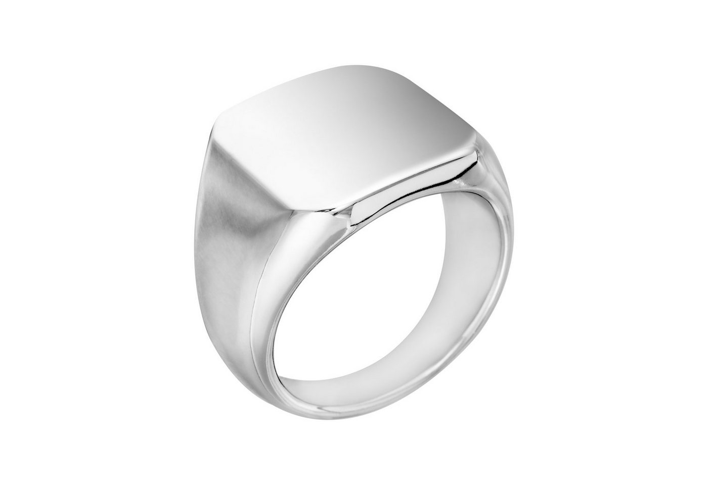 meditoys Fingerring Ring aus Edelstahl für Herren · Sigelring · Breite: 12,0 mm von meditoys