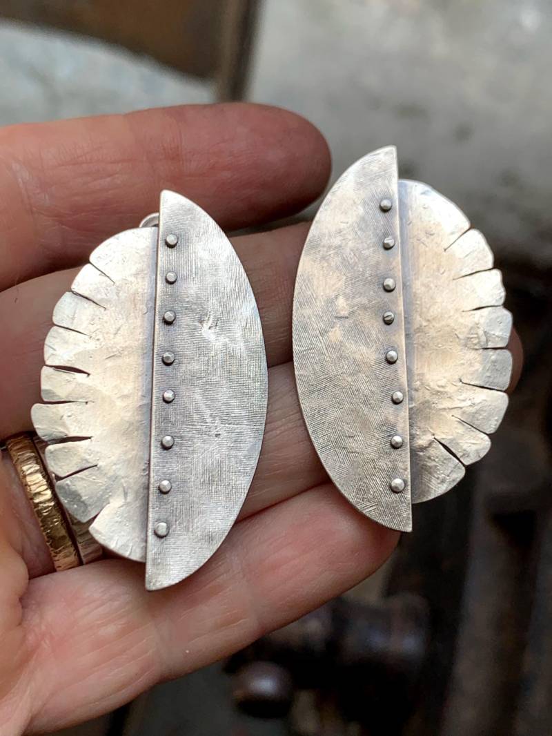 Schild Ohrringe Schild Ohrringe von meganstelzer