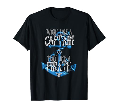 Gaming Pirate Captain Lustige Sprüche für Damen & Herren T-Shirt von mehr Motive von Lustige Sprüchen für Jung & Alt