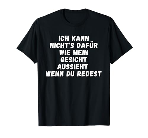 Gesicht Arbeit Büro für Herren mit freche Lustige Sprüche T-Shirt von mehr Motive von Lustige Sprüchen für Jung & Alt