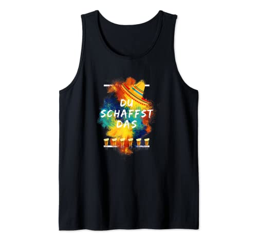 Sombrero Tequila Lustige Sprüche für Damen & Herren Tank Top von mehr Motive von Lustige Sprüchen für Jung & Alt