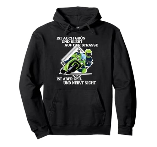 Motorradfahrer Sarkasmus Spruch Biker Für Damen & Herren Pullover Hoodie von mehr Motive von Motorrad Sprüchen