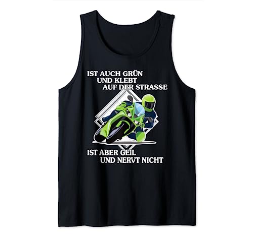 Motorradfahrer Sarkasmus Spruch Biker Für Damen & Herren Tank Top von mehr Motive von Motorrad Sprüchen