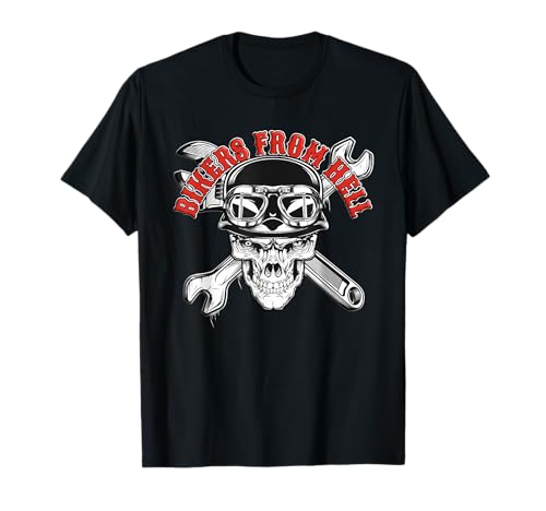witziges Motorradfahrer Motorrad Biker für Damen und Herren T-Shirt von mehr Motive von Motorrad Sprüchen