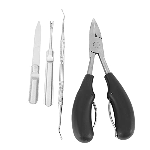 4 StüCk Zehen Nagel Knipser, Dicke und Eingewachsene Zehen Nagel Knipser für MäNner und Senioren, PediküRe Scheren Zehen Nagel von meialla