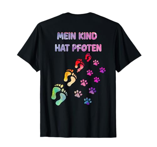 mein kind hat pfoten T-Shirt von mein kind hat pfoten t-shirt