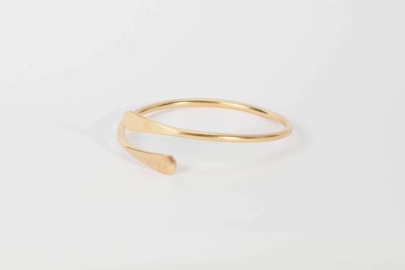 Größenverstellbarer Goldener Armreif Gold Roségold Oder Silber Armschmuck Verstellbar Armkette Cuff Reifen Bangle Boho Wristband von meineketten