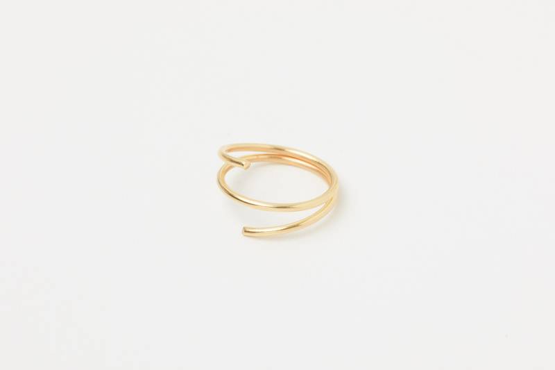 Sale Letzte Ringe Draht Wire Ring Silberner Stapelring Fingerring Boho Drahtring Statement Stackable von meineketten