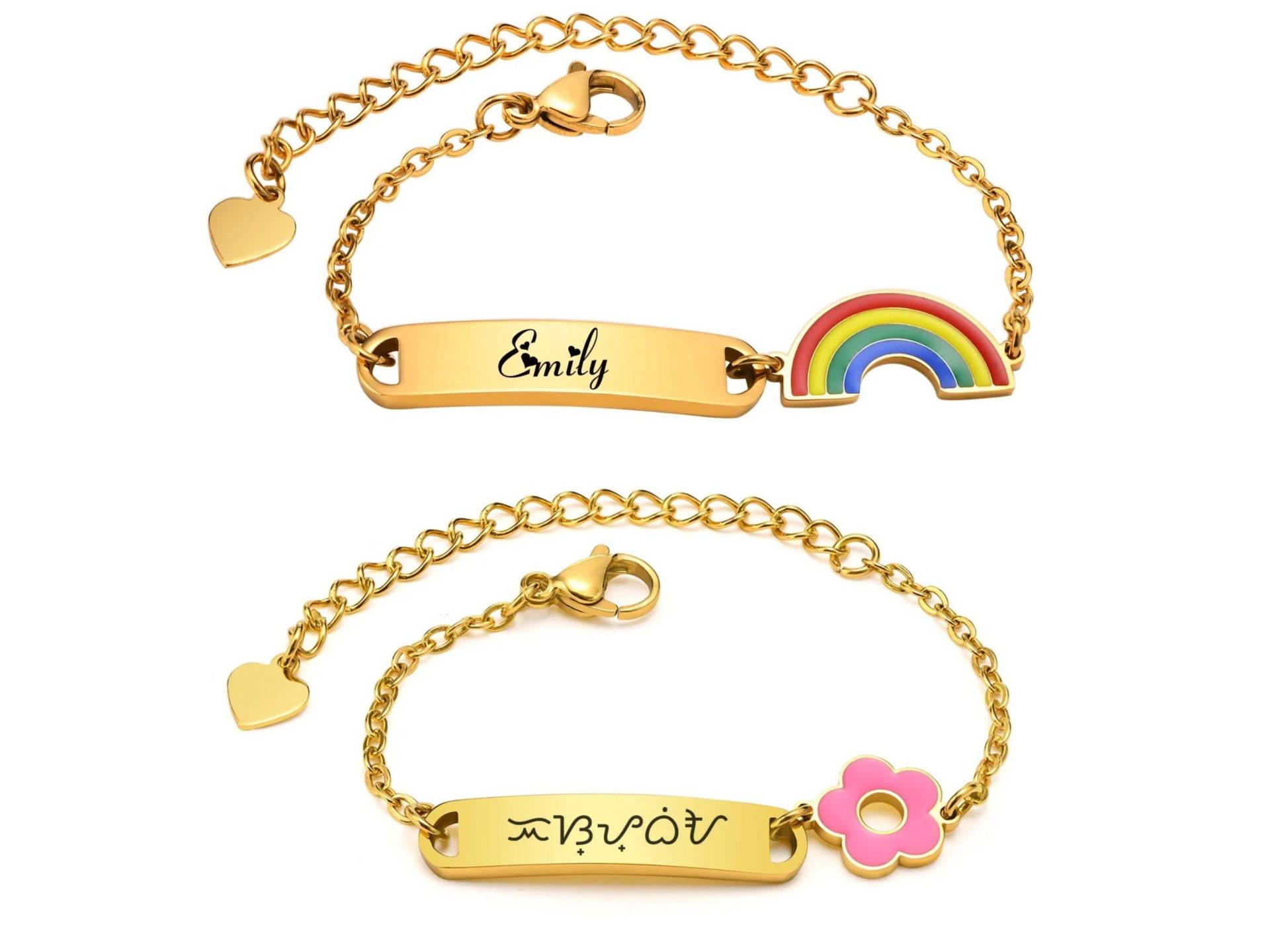 Namensarmband, Mädchen Schmuck, Jungen Blumenarmband, Personalisiertes Geschenk, Verstellbare Kette, Gravierter Schmuck Namensarmband, Mädchen Schmuck, Jungen Blumenarmband, Personalisiertes Geschenk, Verstellbare Kette, Gravierter Schmuck von meinelaserwelt