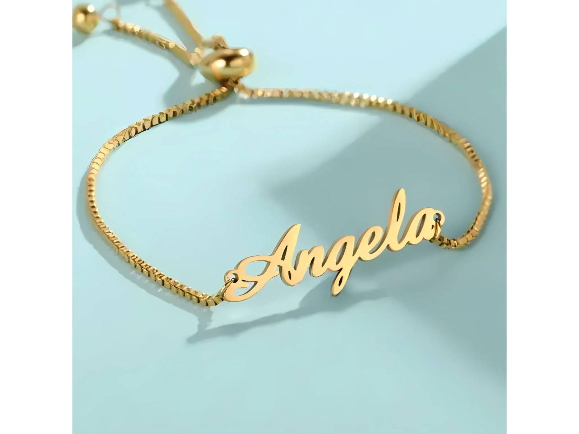 Namensarmband, Mädchen Schmuck, Jungen Blumenarmband, Personalisiertes Geschenk, Verstellbare Kette, Gravierter Schmuck Namensarmband, Mädchen Schmuck, Jungen Blumenarmband, Personalisiertes Geschenk, Verstellbare Kette, Gravierter Schmuck von meinelaserwelt