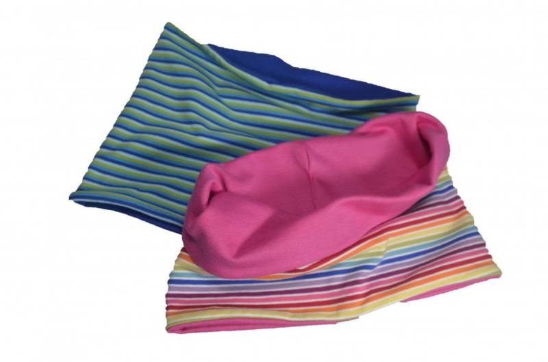 Kinderschal Für Mädchen Rosa Rot Blau Kinder Loop-Schal Loop Schal Mädchenschal Jungenschal Rundschal Schlauchschal Loopschal von meinnameManufaktur