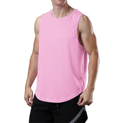 meioro Herren Mesh Tank Top, Atmungsaktives Ärmellose Shirt Angepasste Muskelshirt, Sport Rundhals Tank Tops Männer Sommer Gym Workout Funktionsshirt Bodybuilding Fitness Unterhemd meioro Herren Mesh Tank Top, Atmungsaktives Ärmellose Shirt Angepasste Muskelshirt, Sport Rundhals Tank Tops Männer Sommer Gym Workout Funktionsshirt Bodybuilding Fitness Unterhemd von meioro