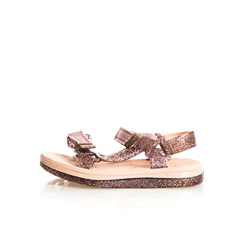melissa Jungen Unisex Kinder Mini Papete + Rider I Bb Flache Sandale, Rosa, 21 EU von melissa