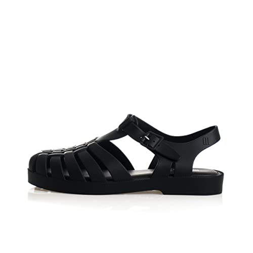 melissa Mixed Possession Ad Flache Sandale , 52292 NOIR FOSCO MATT, 45/46 EU von Melissa