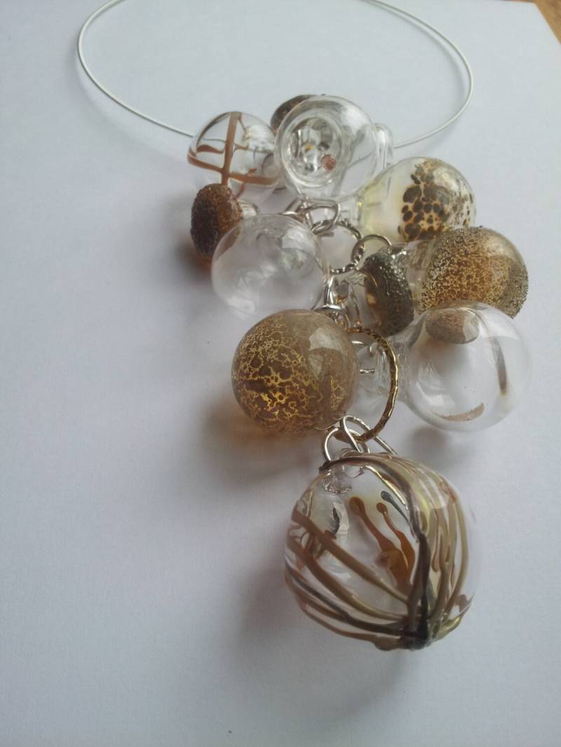 Glas Kaskade Halskette Glas Kaskade Halskette von melissaschmidt