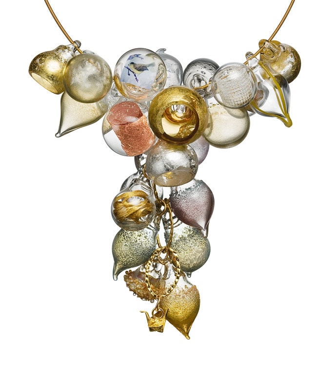 Glasblase Statement Halskette -Sweet Life Glasblase Statement Halskette -Sweet Life von melissaschmidt