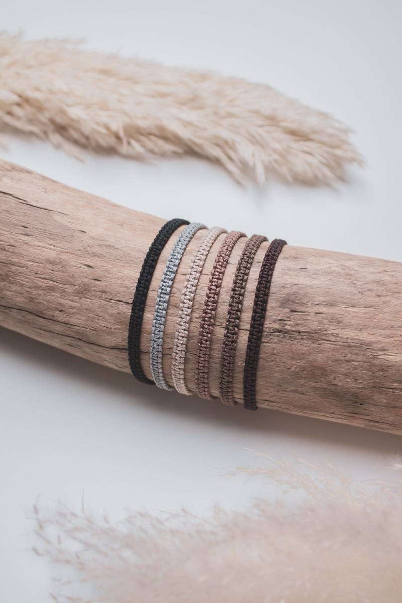 Makramee Armband Fellow Autumn Collection Handgefertigt von mellinalovelythings