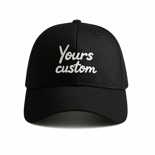 Cap Personalisiert,Individuelle Bestickte Baseballkappe Mit Name/Text/Logo,Basecap für Herren Damen,Gestalten Sie Ihre eigenen Kappe, Geschenke für Mama, Papa und Freunde von mememom