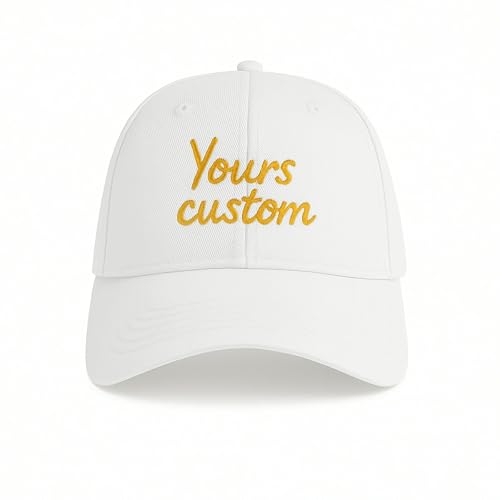Cap Personalisiert,Individuelle Bestickte Baseballkappe Mit Name/Text/Logo,Basecap für Herren Damen,Gestalten Sie Ihre eigenen Kappe, Geschenke für Mama, Papa und Freunde von mememom