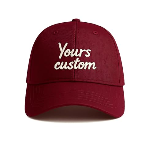 Cap Personalisiert,Individuelle Bestickte Baseballkappe Mit Name/Text/Logo,Basecap für Herren Damen,Gestalten Sie Ihre eigenen Kappe, Geschenke für Mama, Papa und Freunde von mememom