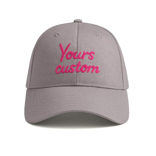Cap Personalisiert,Individuelle Bestickte Baseballkappe Mit Name/Text/Logo,Basecap für Herren Damen,Gestalten Sie Ihre eigenen Kappe, Geschenke für Mama, Papa und Freunde von mememom